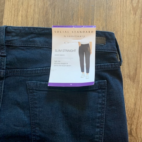 Social‎ Stabdard by Ssnctuary slim straight jeabs. NWT - Picture 5 of 5
